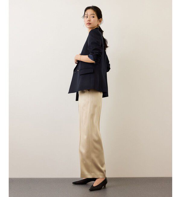 ROPE「ストレッチ金ボタンブレザージャケット」|テーラードジャケット|