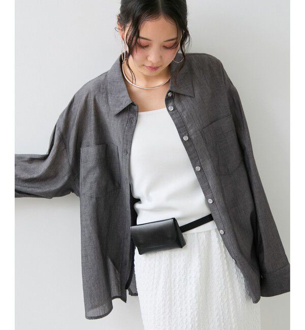 VIS「シアーデニムシャツ」|シャツ・ブラウス|スミクロ(05)