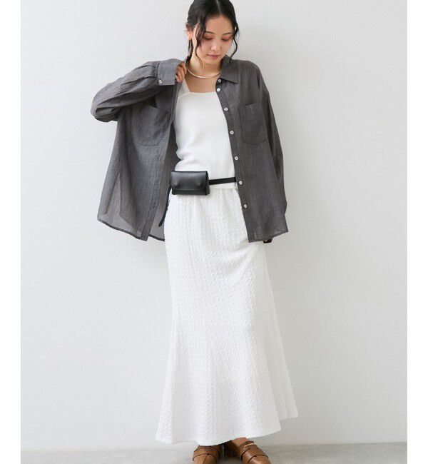 VIS「シアーデニムシャツ」|シャツ・ブラウス|