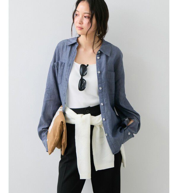 VIS「シアーデニムシャツ」|シャツ・ブラウス|