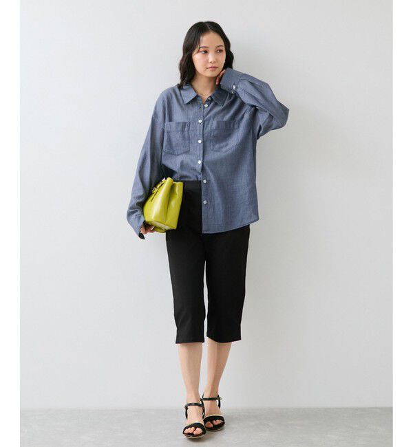 VIS「シアーデニムシャツ」|シャツ・ブラウス|