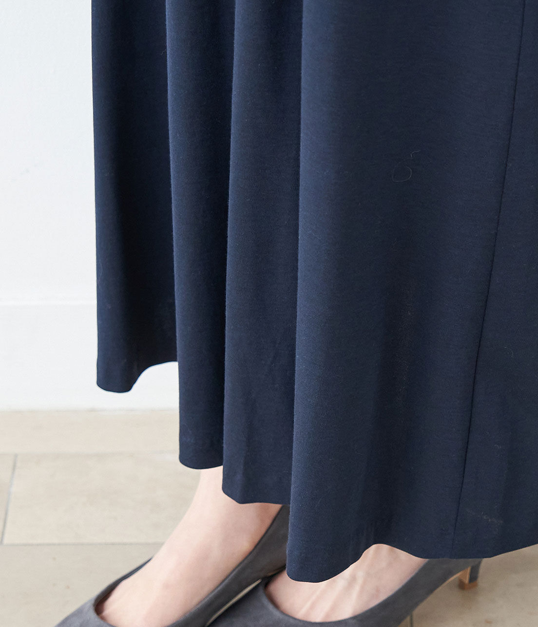 Rope&rsquo;Picnic「【一部店舗限定】【Mon E&rsquo;toile/モンエトワール】スムースコンビジャージタックDRESS」|ドレス|