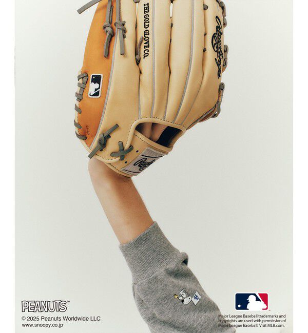 Rope&rsquo;Picnic「【PEANUTS&times;MLB COLLECTION by ROPE' PICNIC】オフショルスウェット」|スウェット・ジャージ|