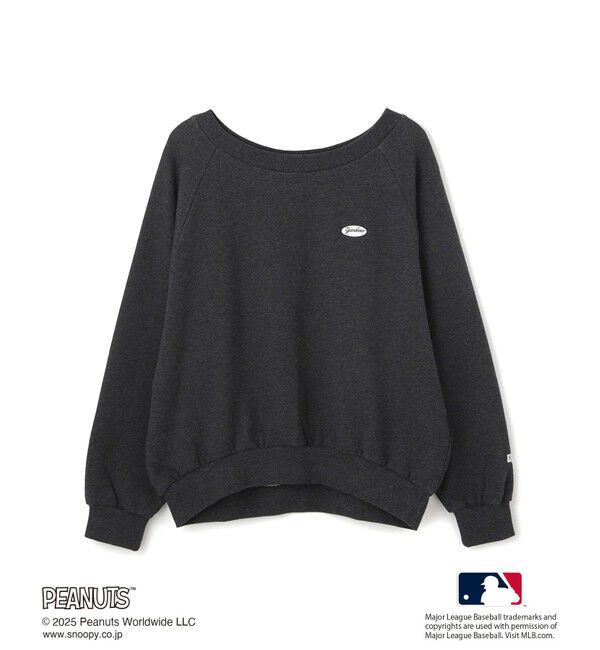 Rope&rsquo;Picnic「【PEANUTS&times;MLB COLLECTION by ROPE' PICNIC】オフショルスウェット」|スウェット・ジャージ|
