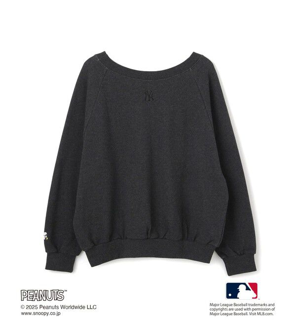Rope&rsquo;Picnic「【PEANUTS&times;MLB COLLECTION by ROPE' PICNIC】オフショルスウェット」|スウェット・ジャージ|