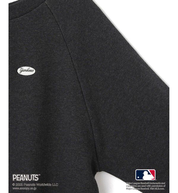 Rope&rsquo;Picnic「【PEANUTS&times;MLB COLLECTION by ROPE' PICNIC】オフショルスウェット」|スウェット・ジャージ|