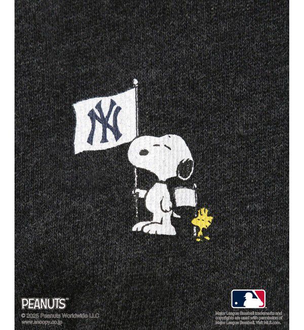 Rope&rsquo;Picnic「【PEANUTS&times;MLB COLLECTION by ROPE' PICNIC】オフショルスウェット」|スウェット・ジャージ|