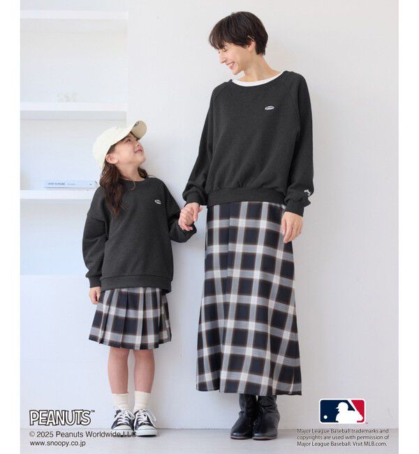 Rope&rsquo;Picnic「【PEANUTS&times;MLB COLLECTION by ROPE' PICNIC】オフショルスウェット」|スウェット・ジャージ|