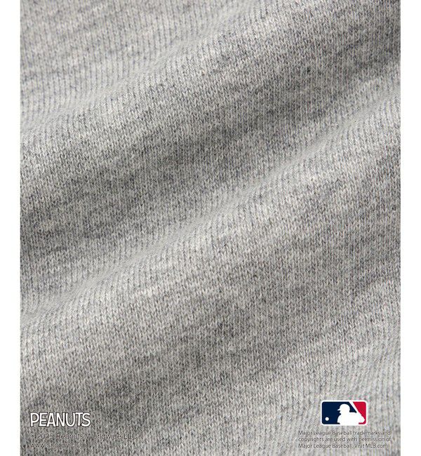 Rope&rsquo;Picnic「【PEANUTS&times;MLB COLLECTION by ROPE' PICNIC】オフショルスウェット」|スウェット・ジャージ|