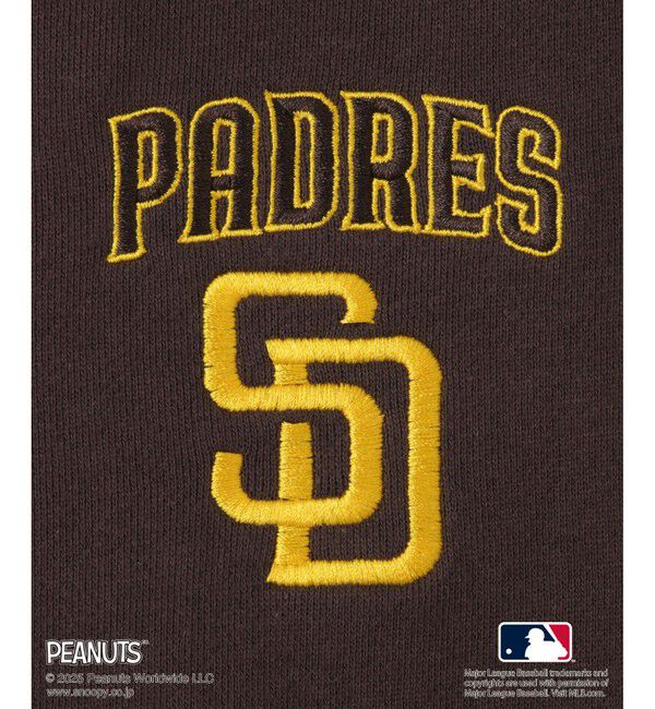 Rope&rsquo;Picnic「【PEANUTS&times;MLB COLLECTION by ROPE' PICNIC】オフショルスウェット」|スウェット・ジャージ|