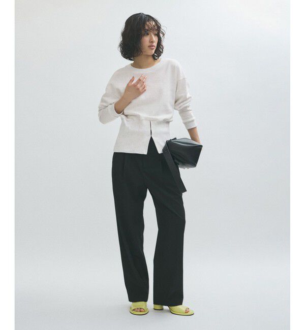 ADAM ET ROPE'「コルセットプルオーバー」|スウェット・ジャージ|