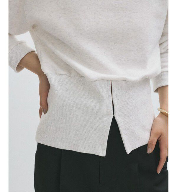 ADAM ET ROPE'「コルセットプルオーバー」|スウェット・ジャージ|