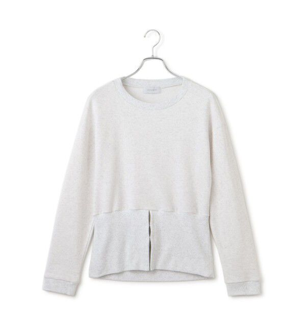 ADAM ET ROPE'「コルセットプルオーバー」|スウェット・ジャージ|