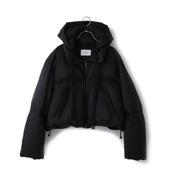 ADAM ET ROPE'「【サステナブル】2WAYフーディショートダウン/撥水」|ダウン|