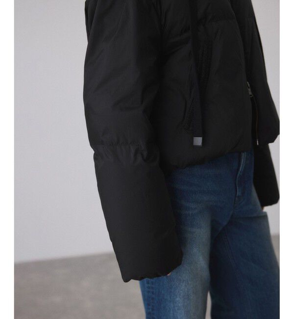 ADAM ET ROPE'「【サステナブル】2WAYフーディショートダウン/撥水」|ダウン|