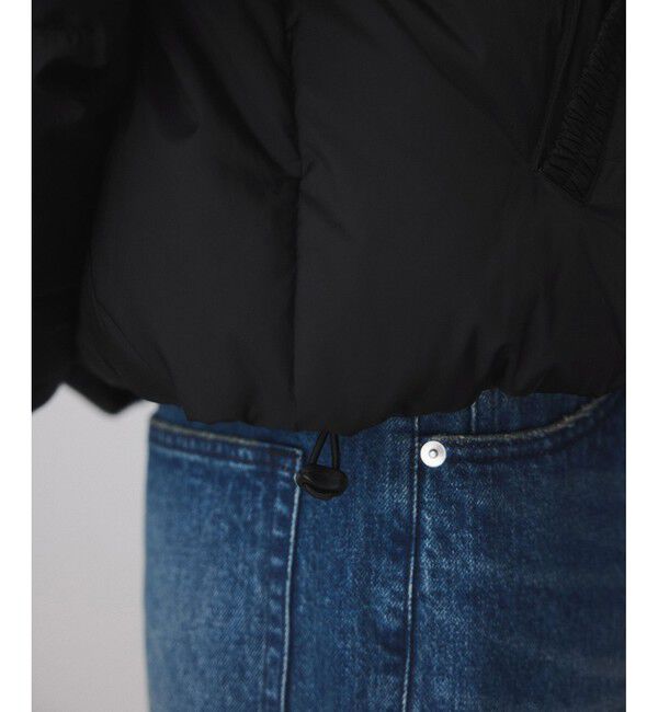 ADAM ET ROPE'「【サステナブル】2WAYフーディショートダウン/撥水」|ダウン|