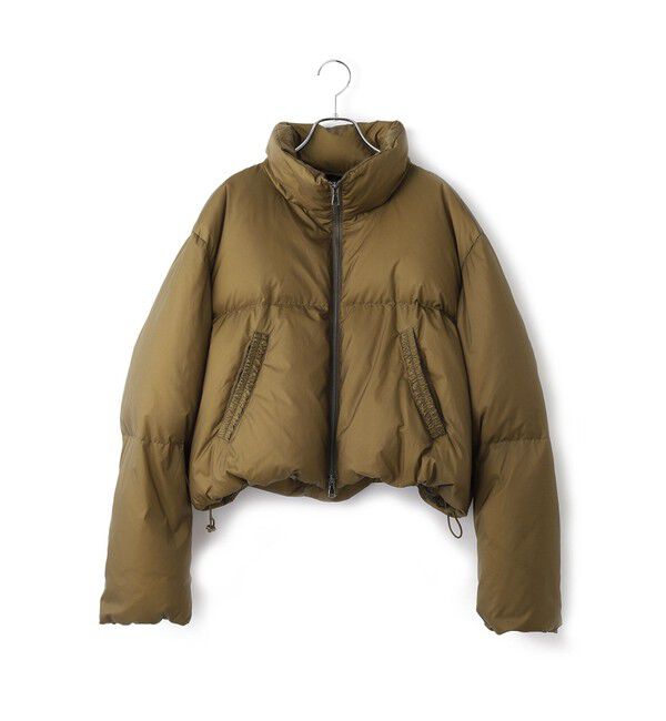 ADAM ET ROPE'「【サステナブル】2WAYフーディショートダウン/撥水」|ダウン|