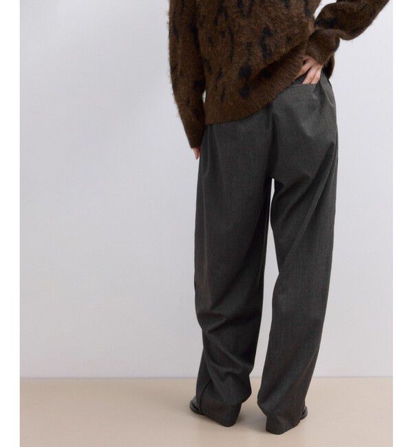 ADAM ET ROPE'「【WEB限定】チェックバレルパンツ」|チノ|