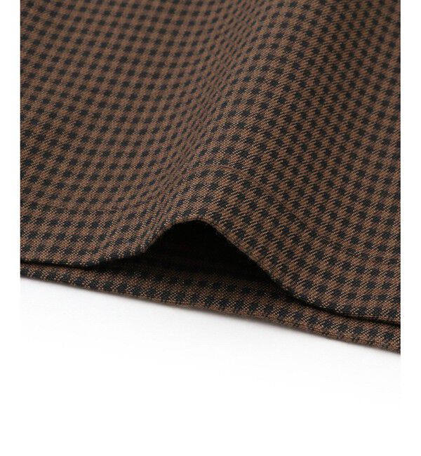 ADAM ET ROPE'「【WEB限定】チェックバレルパンツ」|チノ|