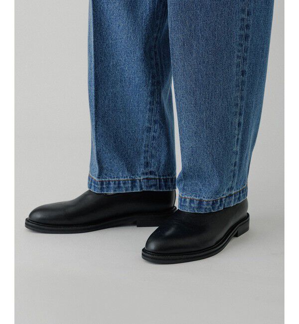 ADAM ET ROPE'「ワイド イージー ブリーチ デニムパンツ / ADAM ET ROPE' JEANS -GRID-」|デニム|