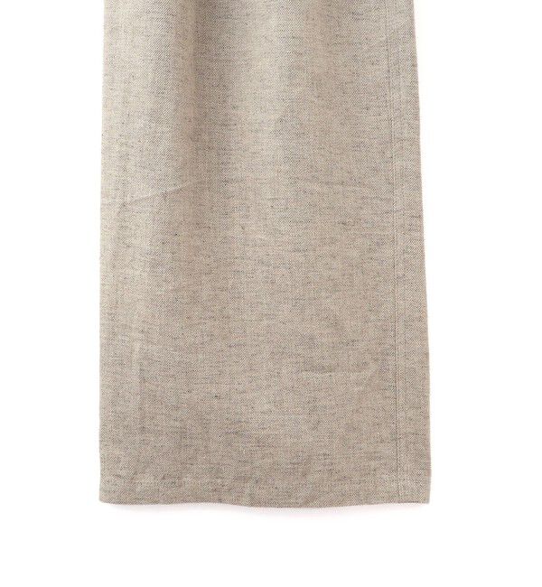 ADAM ET ROPE'「リネンタックパンツ」|チノ|