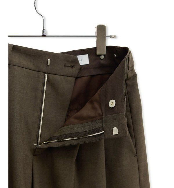 ADAM ET ROPE'「【サステナブル】アジャストハーフパンツ」|チノ|