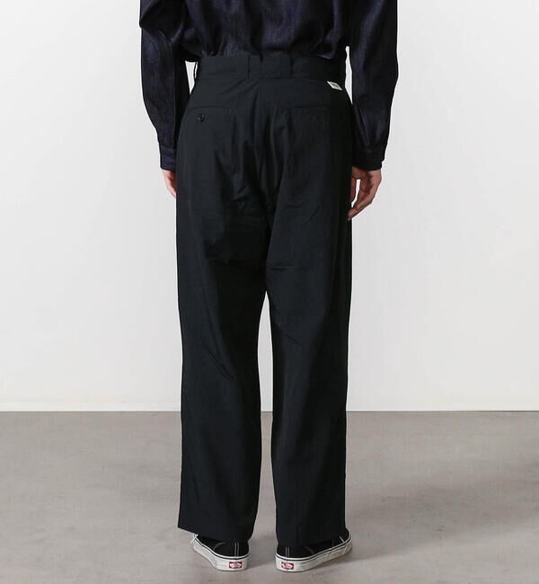 DANTON「DANTON | ナイロンタッサー ワイドパンツ MEN」|チノ|