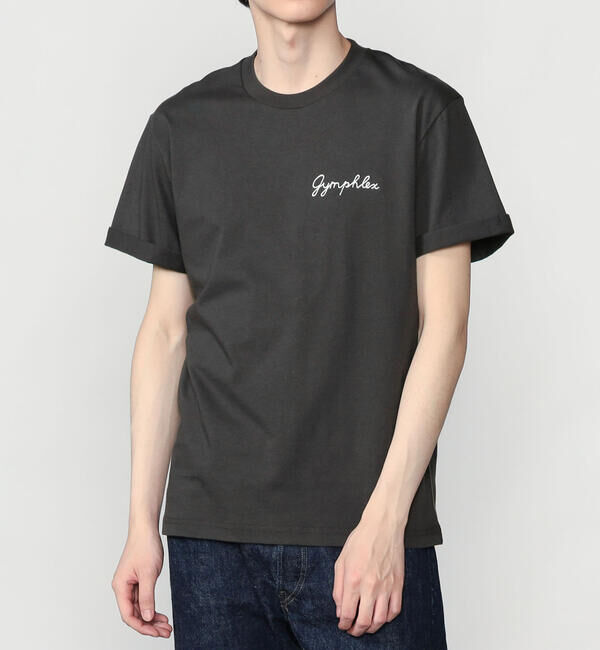 GYMPHLEX「Gymphlex | 刺繍ロゴTシャツ MEN」|Tシャツ・カットソー|
