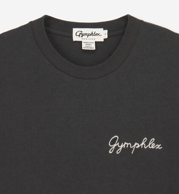GYMPHLEX「Gymphlex | 刺繍ロゴTシャツ MEN」|Tシャツ・カットソー|