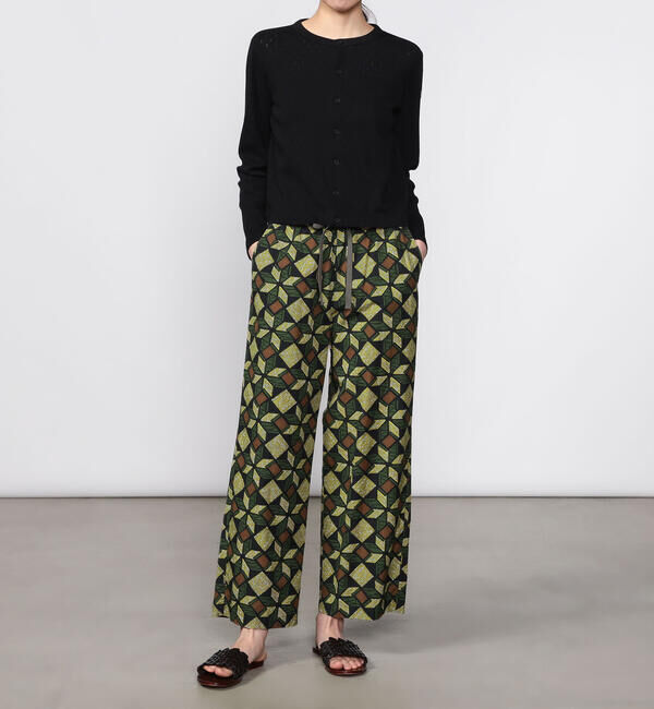 LE GLAZIK「LE GLAZIK | バティック イージーパンツ WOMEN」|チノ|