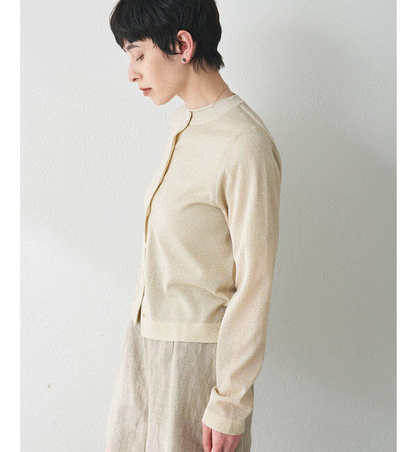  「ラメカーディガン」|ニット・セーター|