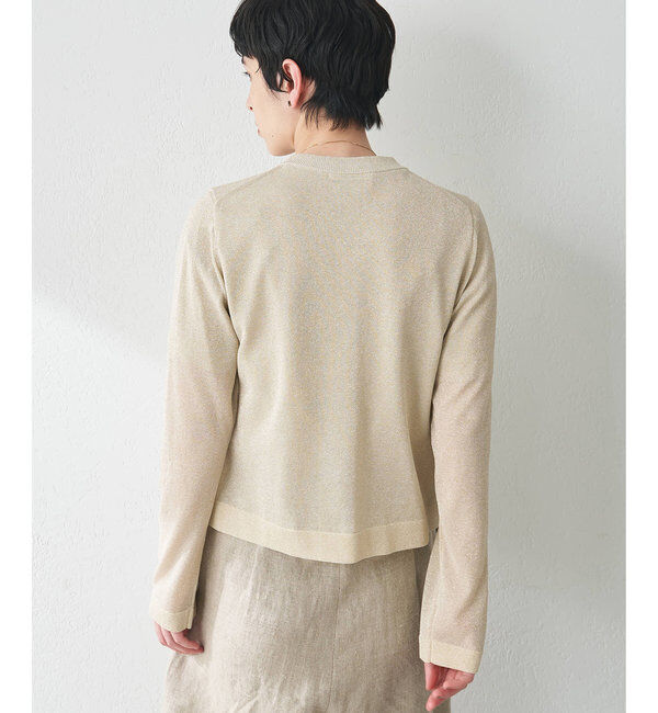  「ラメカーディガン」|ニット・セーター|