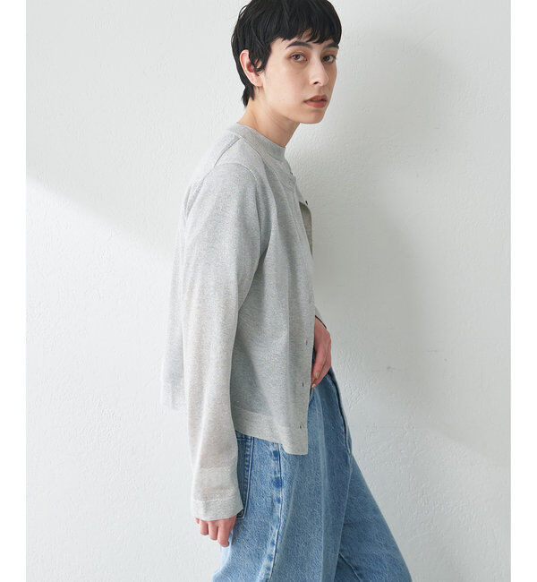  「ラメカーディガン」|ニット・セーター|