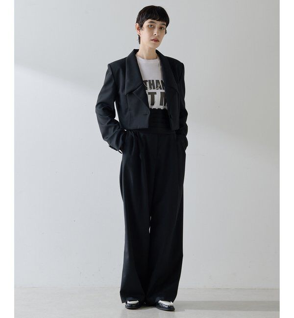  「ウールギャバテーラージャケット」|テーラードジャケット|