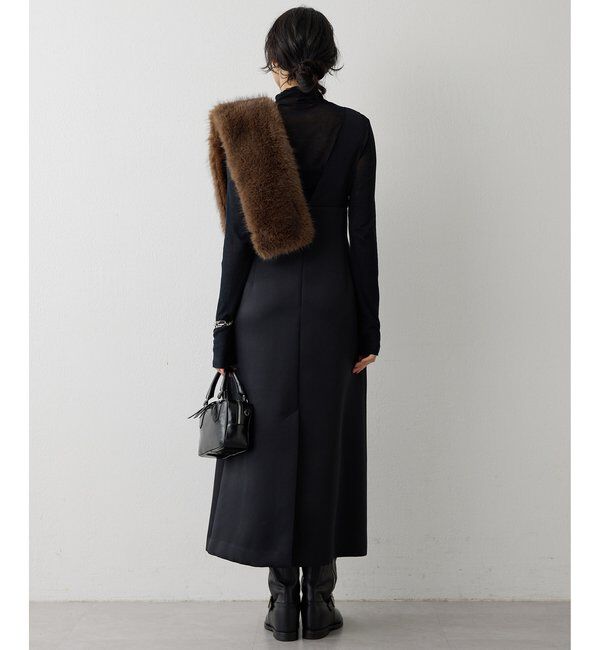  「ダブルサテンワンピース」|ワンピース|