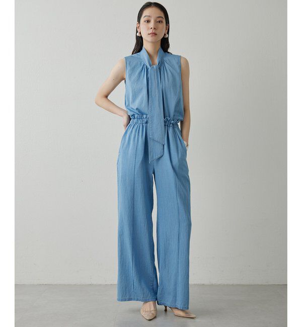 Drawing Numbers「【Drawing Numbers】ソフトデニムワイドパンツ」|チノ|