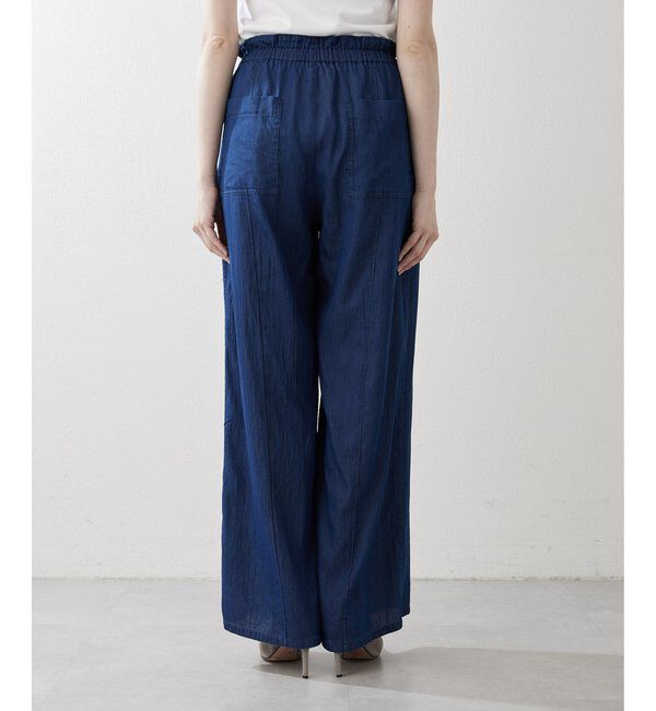 Drawing Numbers「【Drawing Numbers】ソフトデニムワイドパンツ」|チノ|