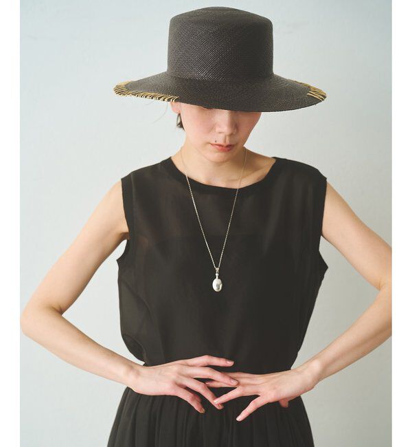 Drawing Numbers「【Drawing Numbers】シャイニーシースルーノースリーブブラウス」|シャツ・ブラウス|