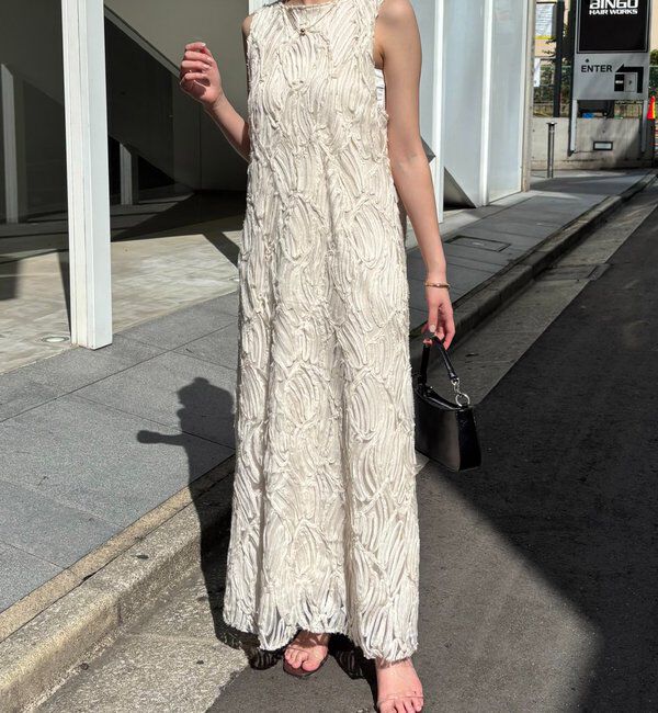  「【人気アイテムがサイズ展開を増やして再販！】バテンレースワンピース」|ワンピース|