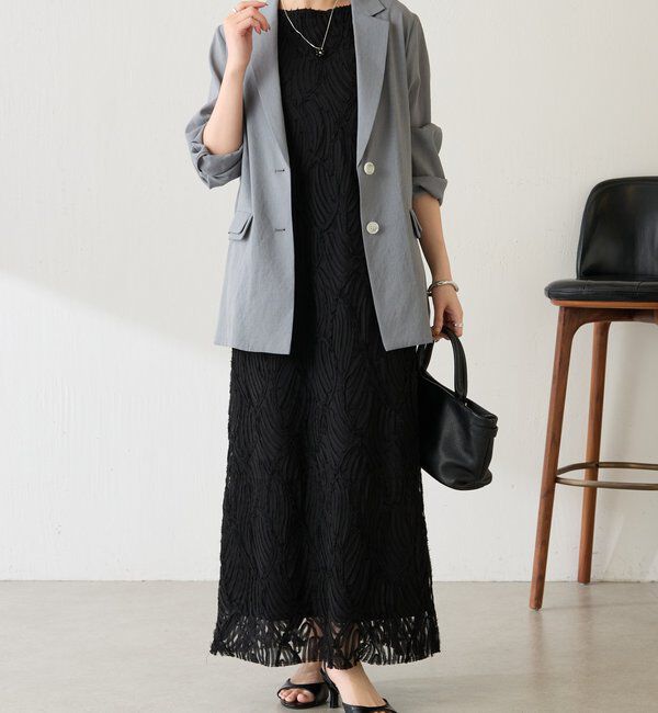  「【人気アイテムがサイズ展開を増やして再販！】バテンレースワンピース」|ワンピース|