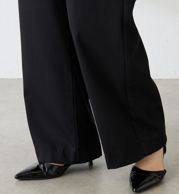  「裏起毛ボンディングイージーパンツ」|チノ|