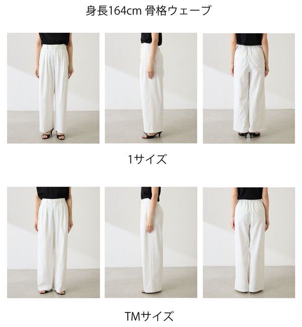  「シェルタリング3タックパンツ」|スラックス|