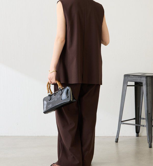  「シェルタリング3タックパンツ」|スラックス|