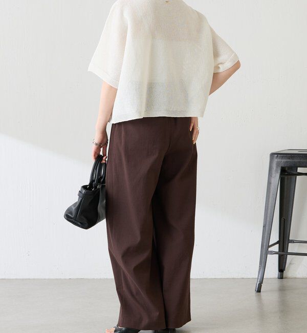  「シャーリーカーンハーフスリーブニット」|ニット・セーター|