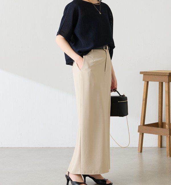  「シャーリーカーンハーフスリーブニット」|ニット・セーター|