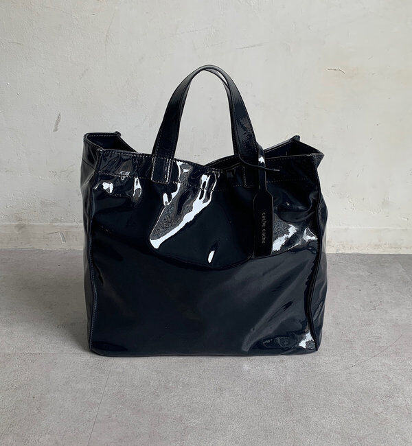  「【新色追加】【WEB限定】 ソフトエナメルショッパーバッグ」|トートバッグ|