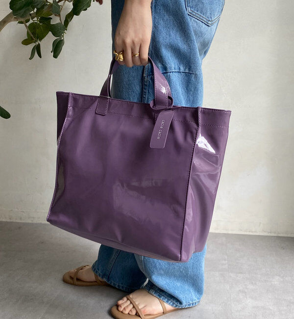  「【新色追加】【WEB限定】 ソフトエナメルショッパーバッグ」|トートバッグ|