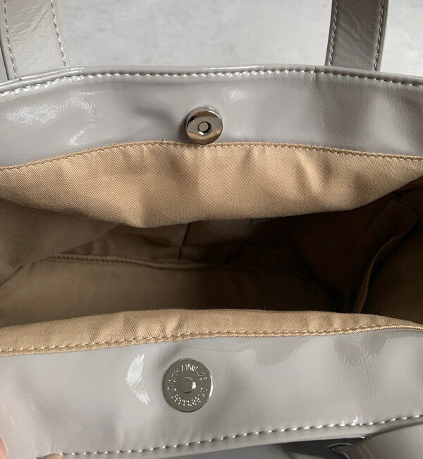  「【新色追加】【WEB限定】 ソフトエナメルショッパーバッグ」|トートバッグ|