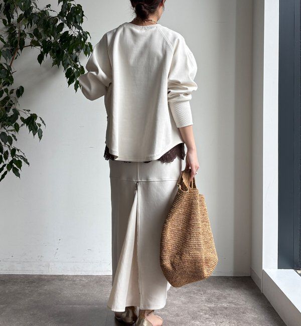  「【WEB限定】ポンチサイドファスナーロゴプルオーバー」|チノ|