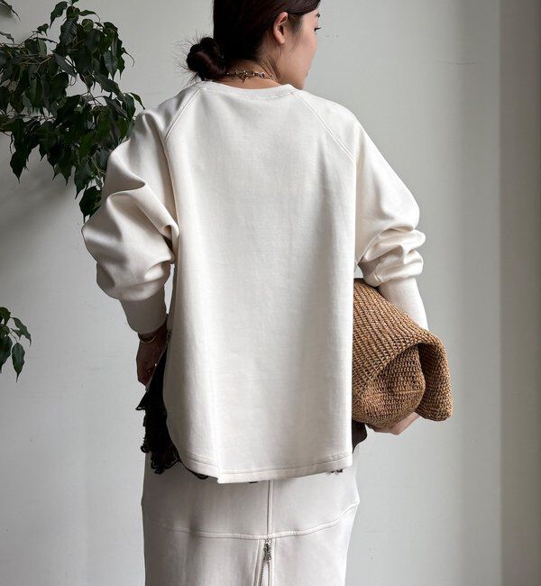  「【WEB限定】ポンチサイドファスナーロゴプルオーバー」|チノ|